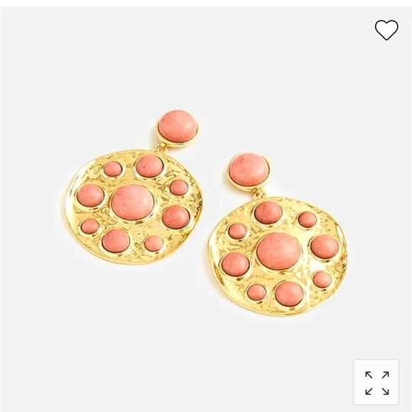 J. Crew Jewelry - J Crew Medallion Earrings